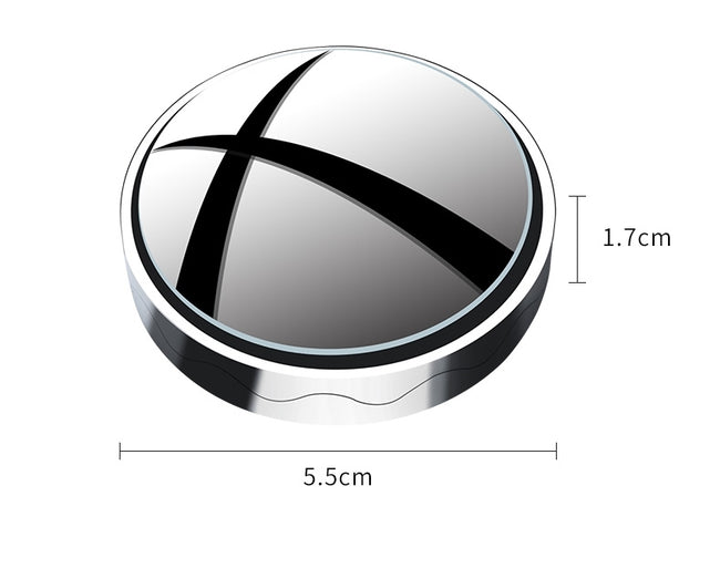 Small round mirror